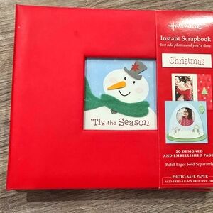 Hallmark Christmas Instant Scrapbook- NEW